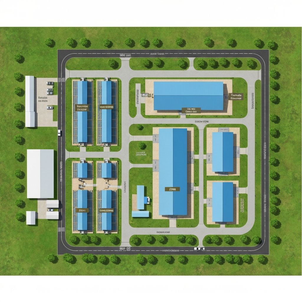 Plan Projet A - Vue de dessus
